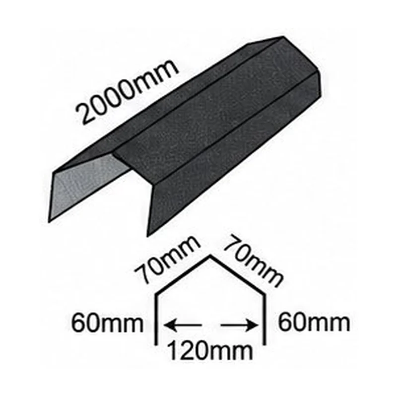 Angle Ridge Cap I — JEEHOO roof accessory
