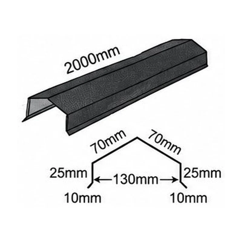 Angle Ridge Cap II — JEEHOO roof accessory