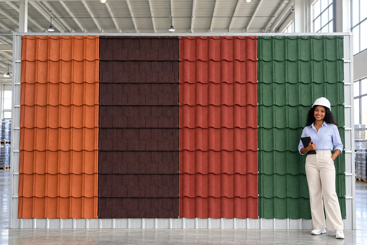 The colour wall in our sample room