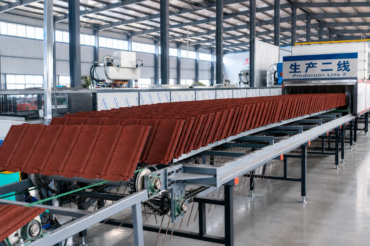 Production Line 2, cooling section