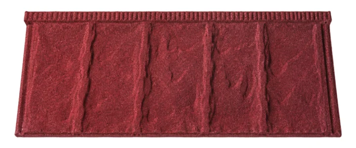 Slate Tile stone-coated steel roof tile